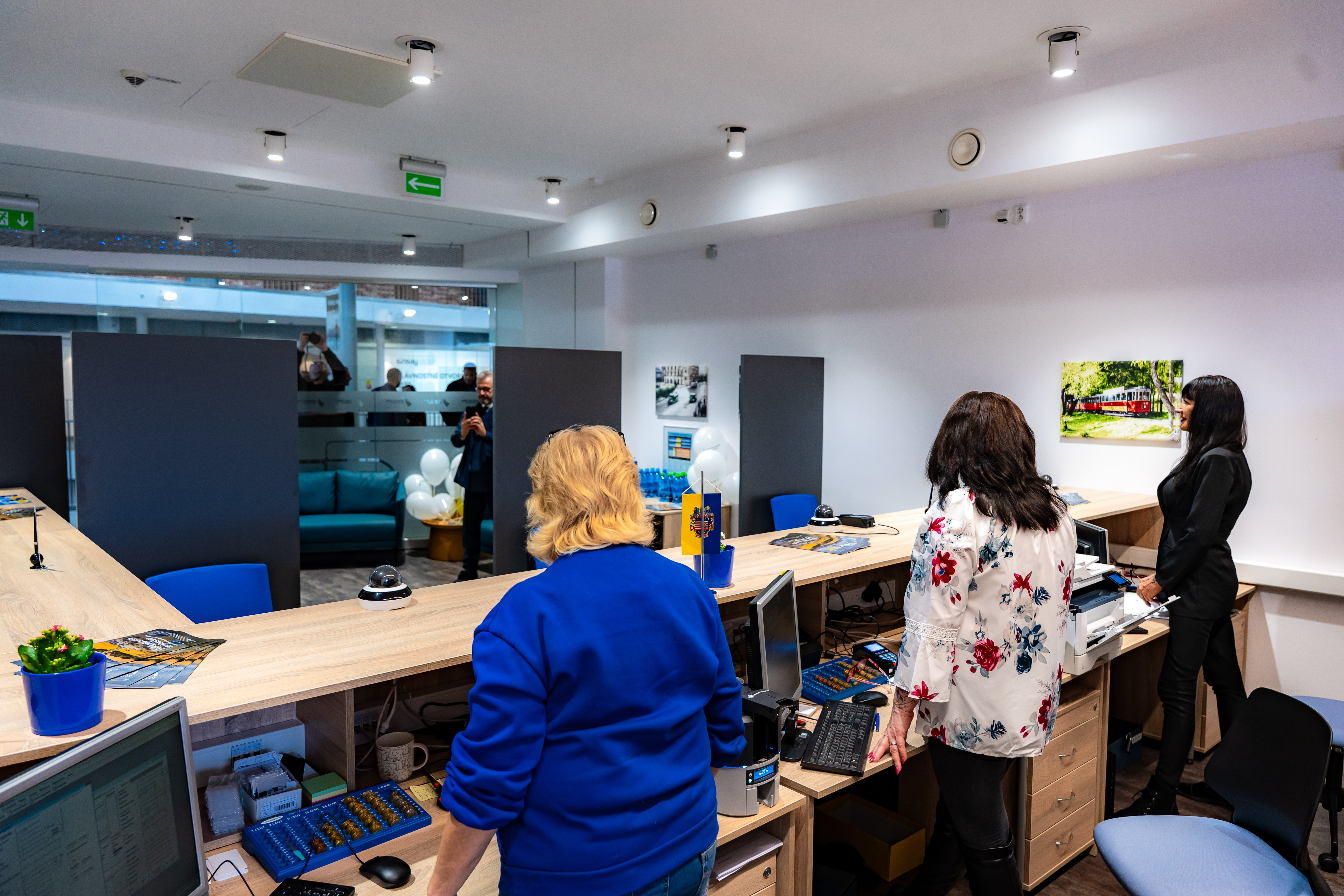 Tlacovy brifing - Otvorenie noveho klientskeho centra Dopravneho podniku mesta Kosice na Hlavnej zeleznicnej stanici-31